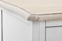 DKD Home Decor Buffet Abeto Versalles3 Blanco y Marrón Claro