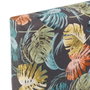 DKD Home Decor Cabecero de Cama Tropical de Poliéster y Madera