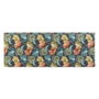 DKD Home Decor Cabecero de Cama Tropical de Poliéster y Madera