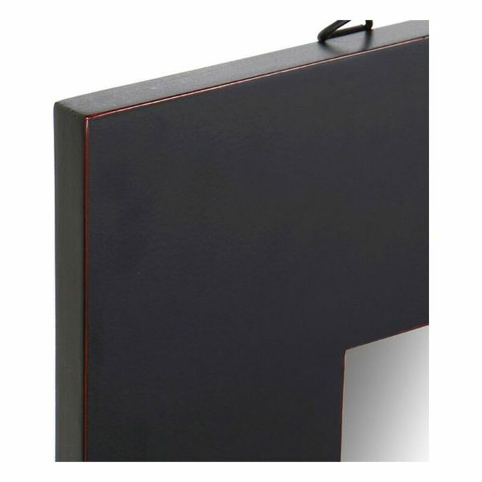 DKD Home Decor Espejo Abeto MDF 70x2x90 Oriental Negro y Rojo