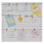 DKD Home Decor Portafotos Lienzo Sunshine Multicolor 50x50 cm