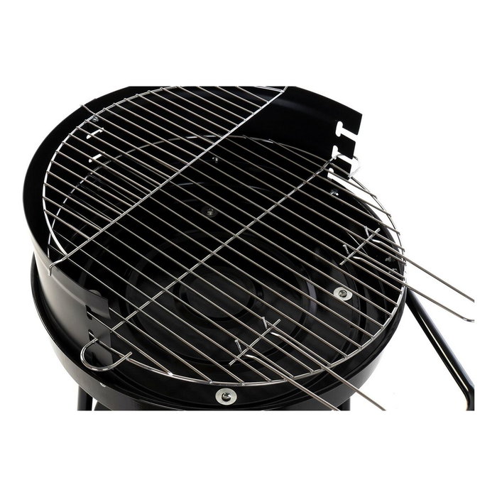 DKD Home Decor Barbacoa de Metal y Plástico Negro 59x49,5x82 cm DKD Home Decor Barbacoa de Metal y Plástico Negro 59x49,5x82 cm