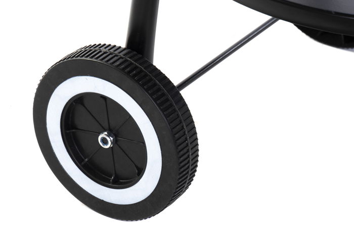 DKD Home Decor Barbacoa para Terraza y Jardín Negro 49.5 x 82 x 59 cm Desmontable Metal y Plástico