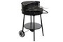 DKD Home Decor Barbacoa para Terraza y Jardín Negro 49.5 x 82 x 59 cm Desmontable Metal y Plástico