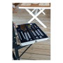 DKD Home Decor Barbacoa Terraza Y Jardin Negro Inox Metal 18 x 8 x 47 cm Set de 6 (2 Unidades)