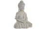 DKD Home Decor Figura Buda Gris Magnesia 24 x 47 x 35 cm (2 Unidades)