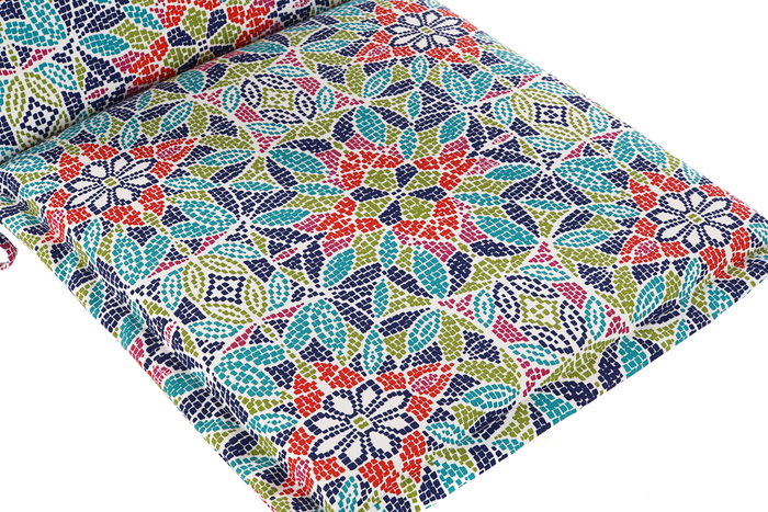 DKD Home Decor Cojín Silla Multicolor 5 x 125 x 50 cm