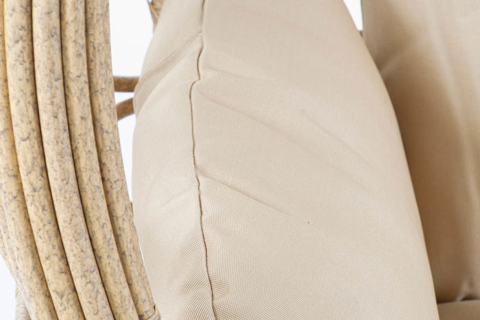 DKD Home Decor Sillon Colgante Terraza Y Jardin Coleccion Breeze Marron Beige 70 x 110 x 90 cm