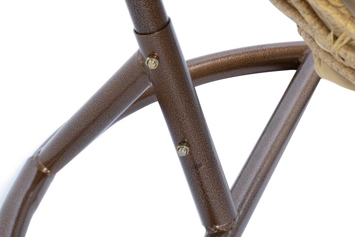 DKD Home Decor Sillon Colgante Terraza Y Jardin Coleccion Breeze Marron Beige 70 x 110 x 90 cm