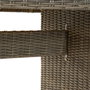 DKD Home Decor Conjunto de Comedor para 7 Personas en Ratán Sintético Beige y Gris