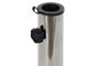 DKD Home Decor Base Parasol Terraza Jardín Gris Granito Inox 45 x 45 x 35 cm