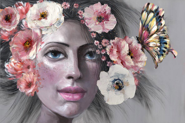 DKD Home Decor Cuadro Moderno Multicolor Lienzo y MDF Mujer Flores 3 x 80 x 120 cm (2 Unidades) DKD Home Decor Cuadro Moderno Multicolor Lienzo y MDF Mujer Flores 3 x 80 x 120 cm (2 Unidades)