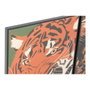 DKD Home Decor Set de 2 Cuadros Tigre y Leopardo 52x72 cm