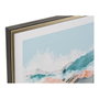 DKD Home Decor Cuadro MDF Cristal Montañas Surtido de 3 Piezas 70x70 cm