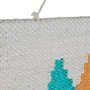DKD Home Decor Tapiz de Yute y Algodón con Flecos Multicolor