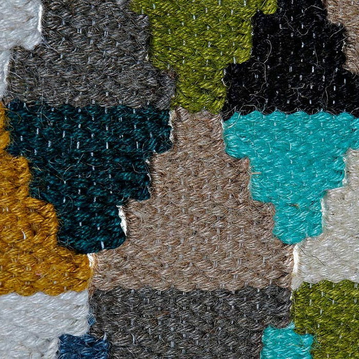 DKD Home Decor Tapiz de Yute y Algodón con Flecos Multicolor DKD Home Decor Tapiz de Yute y Algodón con Flecos Multicolor