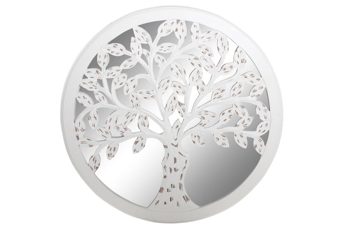 DKD Home Decor Decoración de Pared Árbol en Mango y Espejo 60x60 cm DKD Home Decor Decoración de Pared Árbol en Mango y Espejo 60x60 cm