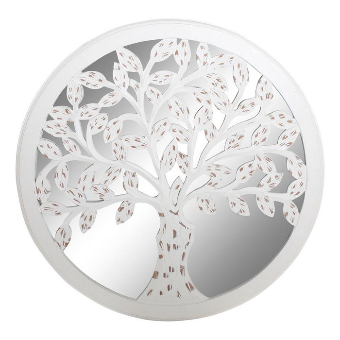 DKD Home Decor Decoración de Pared Árbol en Mango y Espejo 60x60 cm DKD Home Decor Decoración de Pared Árbol en Mango y Espejo 60x60 cm