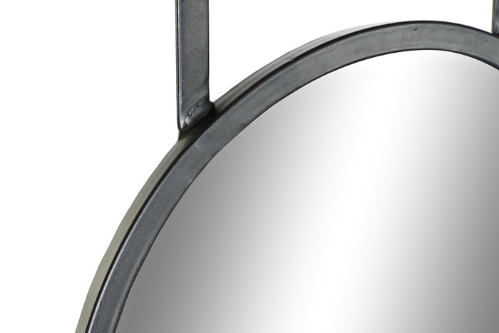 DKD Home Decor Espejo Abeto Metal con Cesta Natural 80x15x20 DKD Home Decor Espejo Abeto Metal con Cesta Natural 80x15x20
