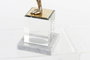 DKD Home Decor Figura Gimnasta Dorado Resina Cristal Mármol 30 x 10 x 27 cm