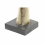 DKD Home Decor Figura de Mano en Resina y Cristal Dorado