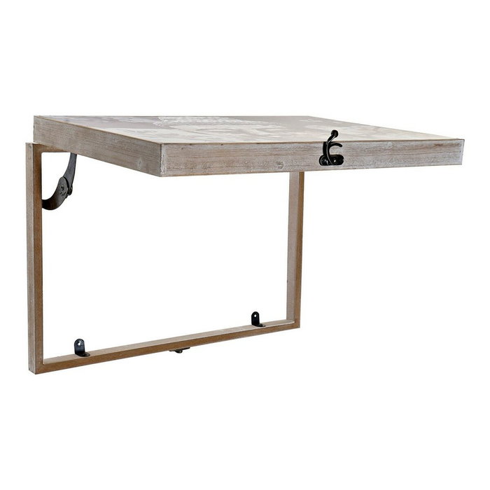 DKD Home Decor Tapa Contador MDF Buda Gris (Pack de 2)