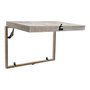 DKD Home Decor Tapa Contador MDF Buda Gris (Pack de 2)