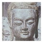 DKD Home Decor Tapa Contador MDF Buda Gris (Pack de 2)