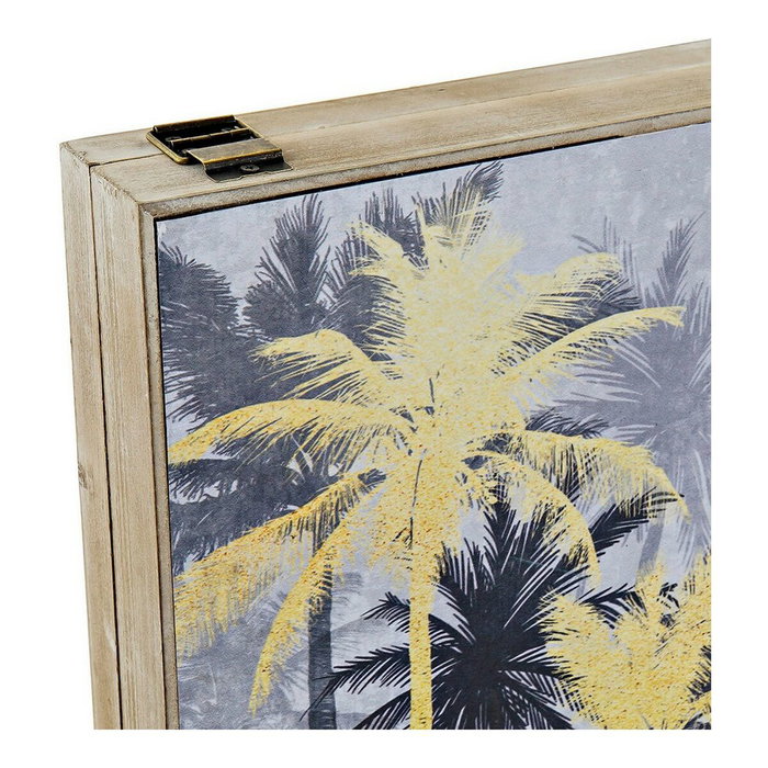 DKD Home Decor Tapa Contador MDF Palmeras Surtido de 2 Unidades DKD Home Decor Tapa Contador MDF Palmeras Surtido de 2 Unidades
