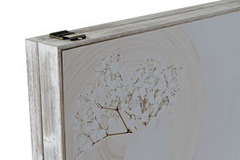 DKD Home Decor Tapa Contador Scandi Beige 46 x 6 x 32 cm (2 Unidades) MDF