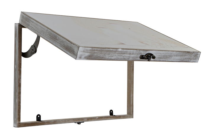 DKD Home Decor Tapa Contador Scandi Beige 46 x 6 x 32 cm (2 Unidades) MDF