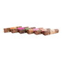DKD Home Decor Soporte Incienso Set de 20 (6 Unidades), Bambú y Madera, Mandala