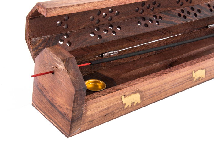 DKD Home Decor Soporte Incienso, Set de 20 (6 Unidades), Bambú, Madera, 26 x 8 x 8 cm DKD Home Decor Soporte Incienso, Set de 20 (6 Unidades), Bambú, Madera, 26 x 8 x 8 cm