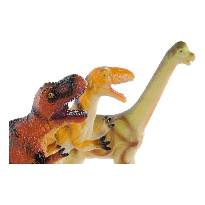 DKD Home Decor Set de 6 Dinosaurios de PVC Blando Multicolor DKD Home Decor Set de 6 Dinosaurios de PVC Blando Multicolor