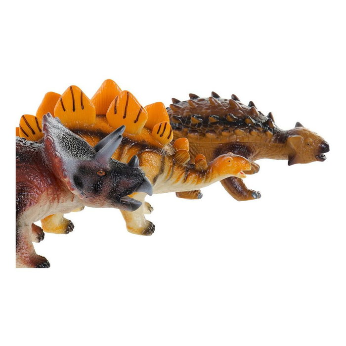 DKD Home Decor Set de 6 Dinosaurios de PVC Blando Multicolor DKD Home Decor Set de 6 Dinosaurios de PVC Blando Multicolor