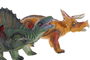 DKD Home Decor Juguete Dinosaurio Blando Multicolor PVC 12.5 x 36 x 27 cm (6 Unidades)