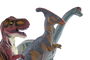 DKD Home Decor Juguete Dinosaurio Blando Multicolor PVC 12.5 x 36 x 27 cm (6 Unidades)