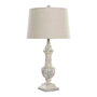 DKD Home Decor Lámpara de Sobremesa en Resina con Acabado Envejecido