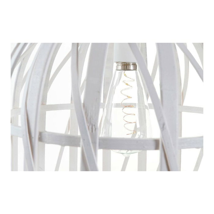DKD Home Decor Lámpara de Techo LED de Bambú Blanco (3XAA) DKD Home Decor Lámpara de Techo LED de Bambú Blanco (3XAA)