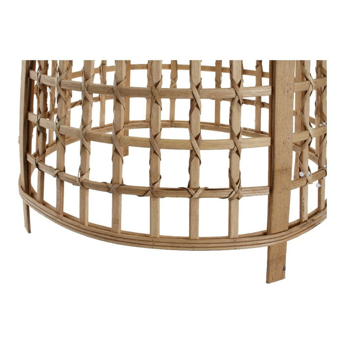 DKD Home Decor Lámpara de Techo de Ratán Natural 42x42x63 cm