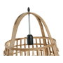 DKD Home Decor Lámpara de Techo de Ratán Natural 42x42x63 cm
