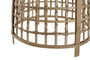 DKD Home Decor Lámpara de Techo Balines Ratán Natural 42 x 63 x 42 cm