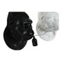 DKD Home Decor Lámpara Aplique Resina Gorila Surtido de 2 Piezas Blanco y Negro