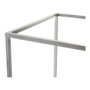DKD Home Decor Lámpara de sobremesa de metal gris oscuro