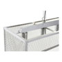DKD Home Decor Lámpara de Techo de Metal Gris 79x26x120 cm