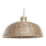 DKD Home Decor Lámpara de Techo Alpino Marrón y Dorado