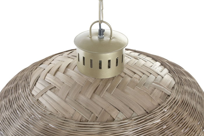 Lampara Techo Alpino DKD Home Decor Marron Dorado 74 x 47 x 74 cm Lampara Techo Alpino DKD Home Decor Marron Dorado 74 x 47 x 74 cm