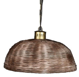 Lampara Techo Alpino DKD Home Decor Marron Dorado 74 x 47 x 74 cm