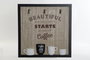 DKD Home Decor Perchero de Pared Madera y Resina Marrón