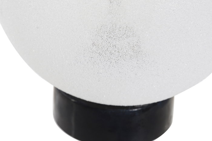 DKD Home Decor Decoración Luminosa Scandi Bola LED Blanco 10 x 30 x 10 cm